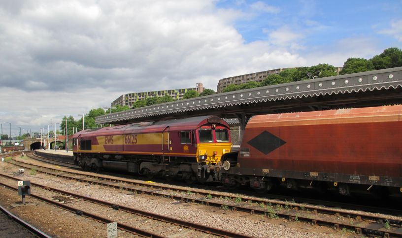 Trainspotting at Sheffield station