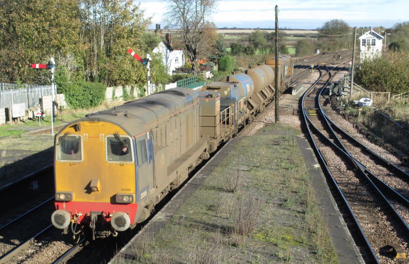 trainspotting at Barnetby station