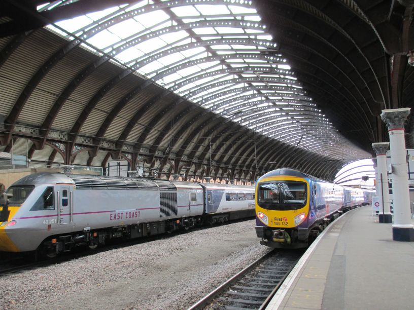 trainspotting York station