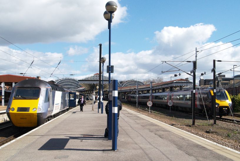 trainspotting York station