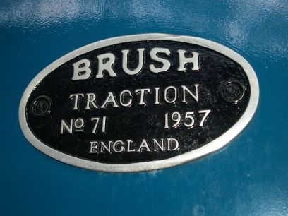 Class 31 diesel locomotive 31206, Wirksworth station yard, Ecclesbourne Valley Railway