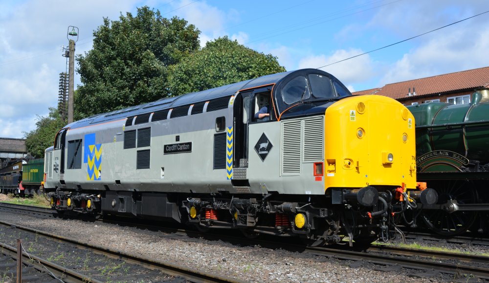 Class 37 diesel locomotive 37714 GCR Loughborough