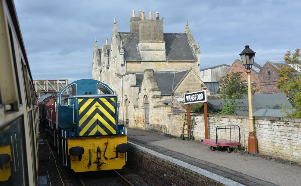 Class 14 diesel hydraulic locomotives Nene Valley Railway