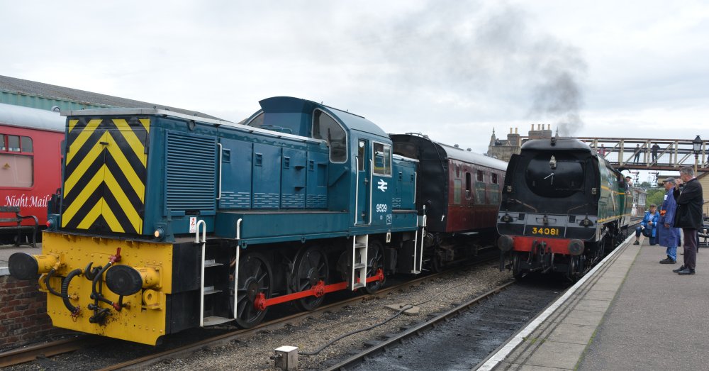 Class 14 diesel hydraulic locomotives Nene Valley Railway