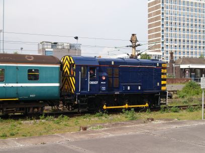 Trainspotting at Crewe Station