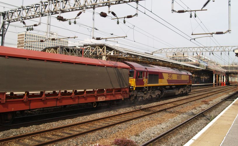 Trainspotting at Crewe Station