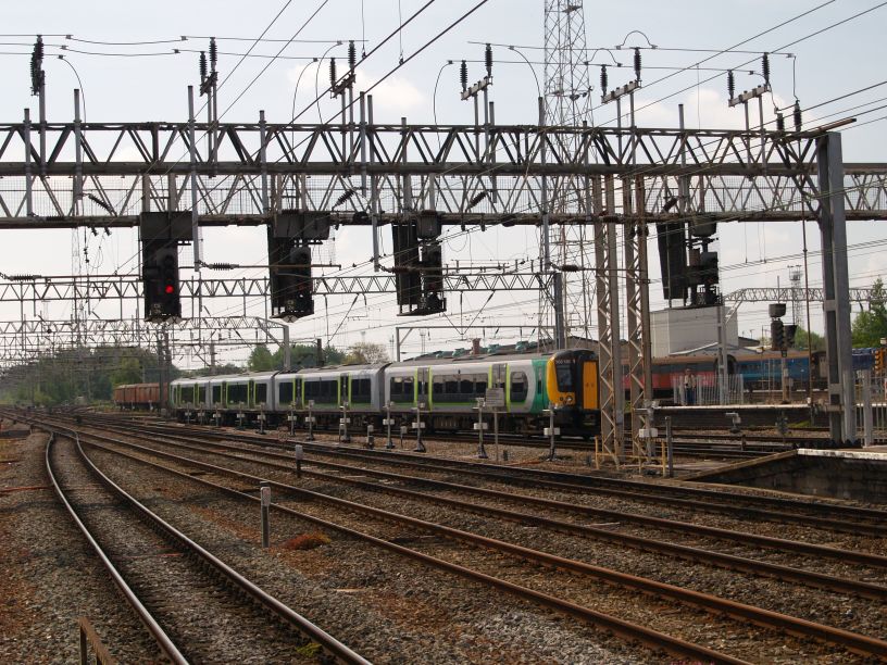Trainspotting at Crewe Station