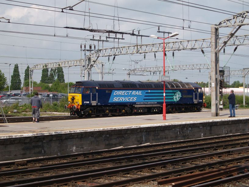 Trainspotting at Crewe Station