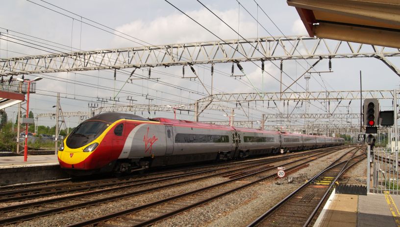 Trainspotting at Crewe Station