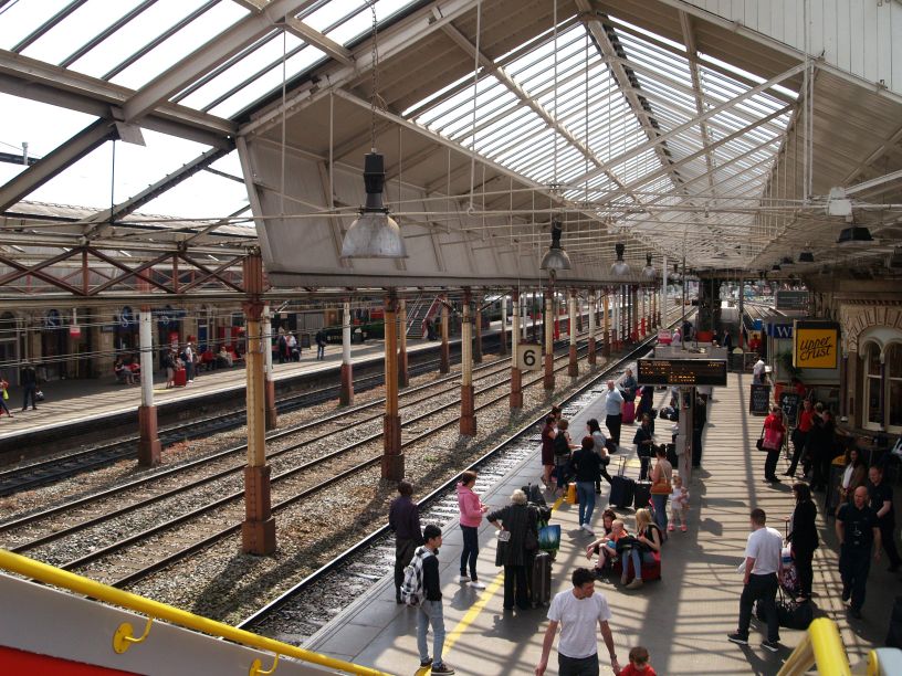 Trainspotting at Crewe Station