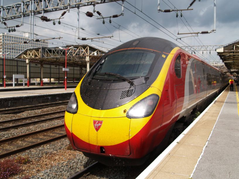 Trainspotting at Crewe Station