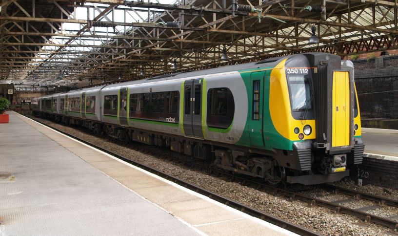 Trainspotting at Crewe Station