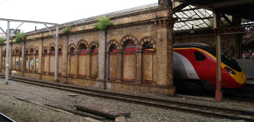 Trainspotting at Crewe Station