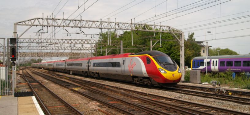 Trainspotting at Crewe Station