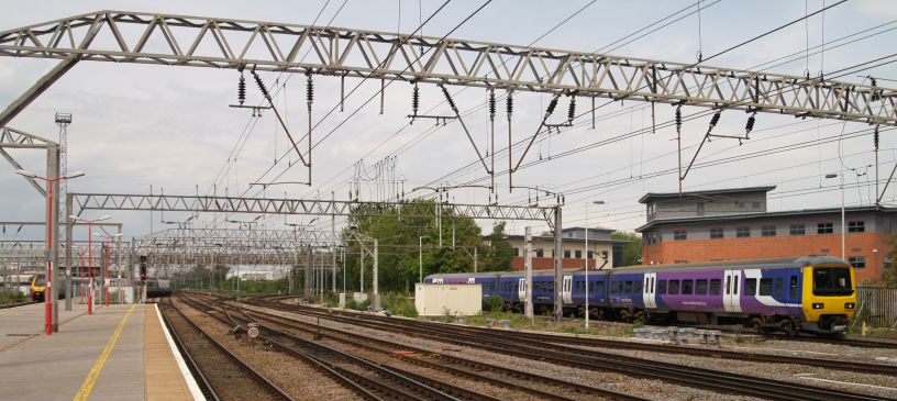 Trainspotting at Crewe Station