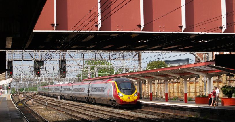 Trainspotting at Crewe Station