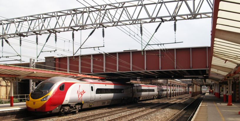 Trainspotting at Crewe Station