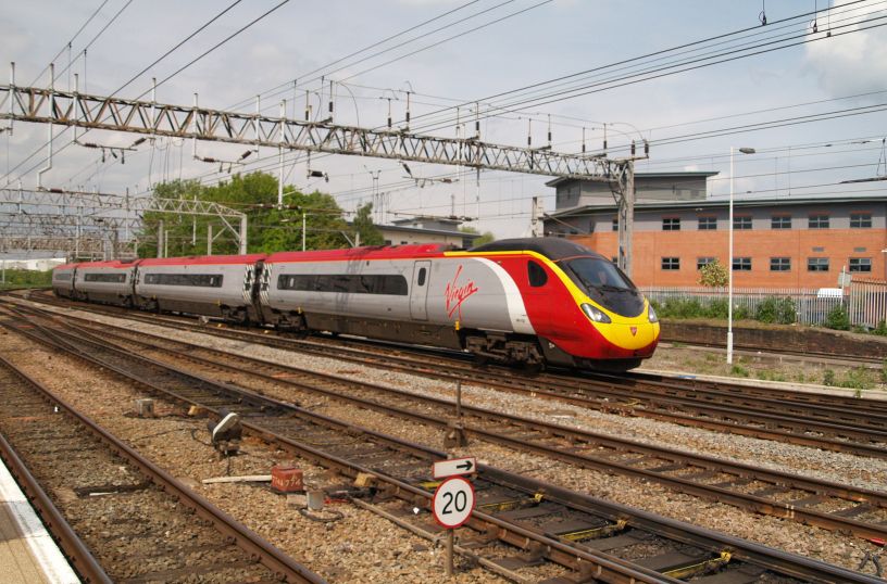 Trainspotting at Crewe Station