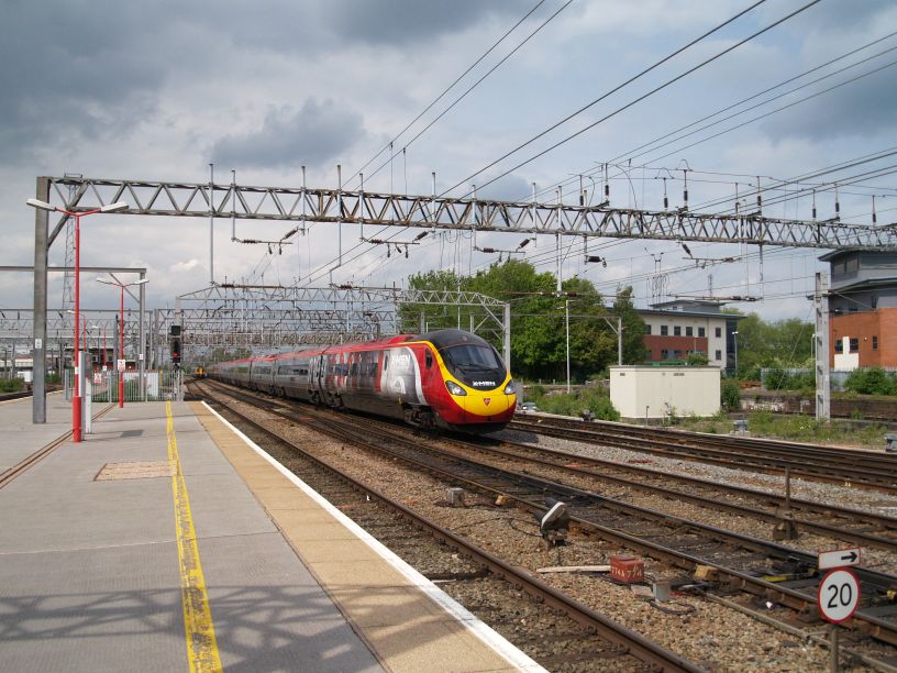 Trainspotting at Crewe Station