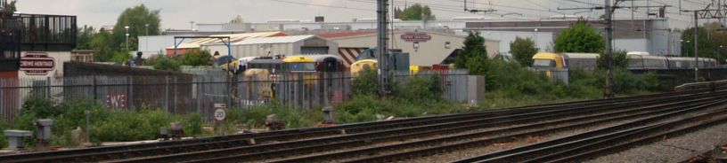 Trainspotting at Crewe Station