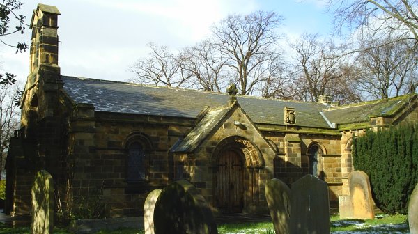 I called in to visit the ancient church of St Cuthbert in Marton