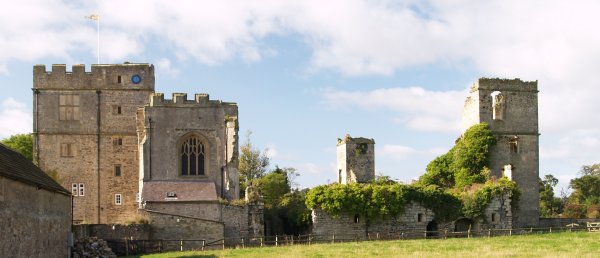 Snape Village and Snape Castle, North Yorkshire