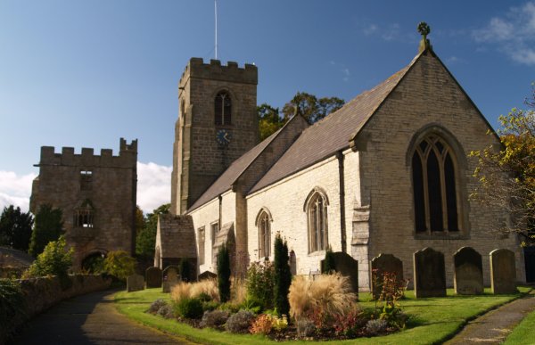 West Tanfield Village, North Yorkshire
