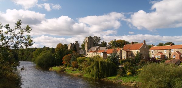 West Tanfield Village, North Yorkshire