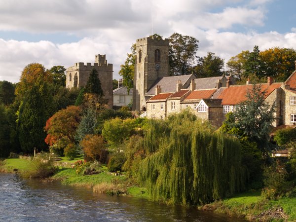 West Tanfield Village, North Yorkshire