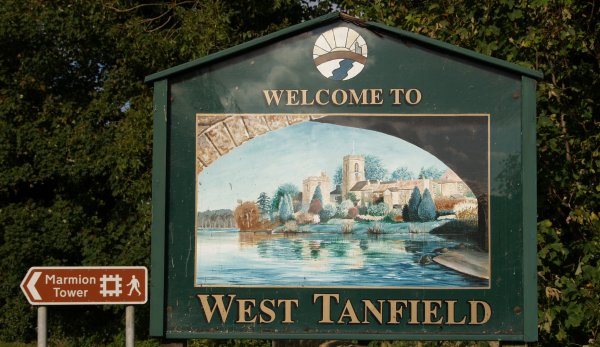 West Tanfield Village, North Yorkshire