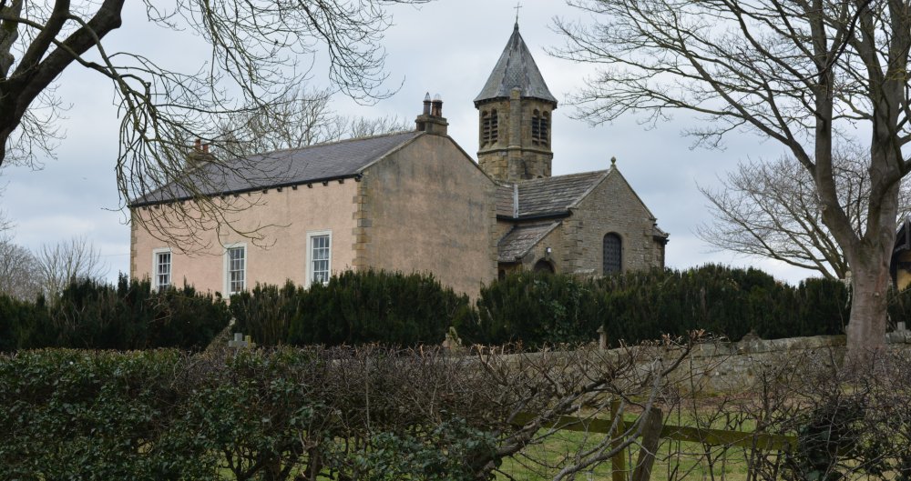 Roman Catholic Church of St. Simon and St Jude Ulshaw Bridge Jervaulx Abbey circular walk