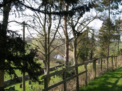 St James Church is built on a partly man-made defensive hill overlooking the River Eden.
