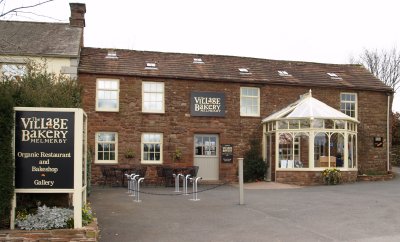 Excellent organic food and tea/coffee etc. at the Melmerby Village Bakery. Nice to call in after a bracing walk up to High Cup Nick!