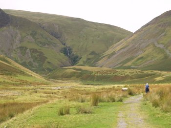 cross Cautley Holme Beck and turn left-west and head up to Cautley Spout