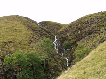 but most of the way up is 'paved' with blocks of stone