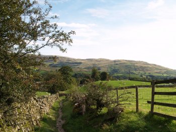 and just a few stiles and pleasant green and narrow paths to go