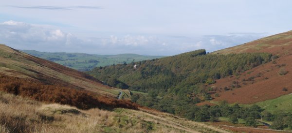Looking down Barbondale towards Barbon Village.