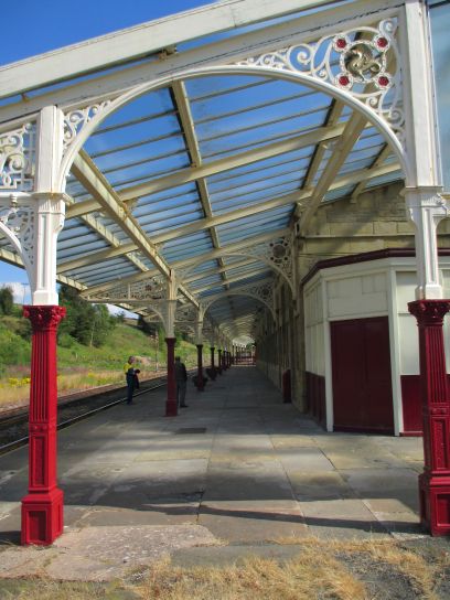 TRainspotting at Hellifield Station