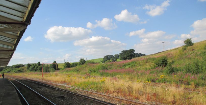 TRainspotting at Hellifield Station