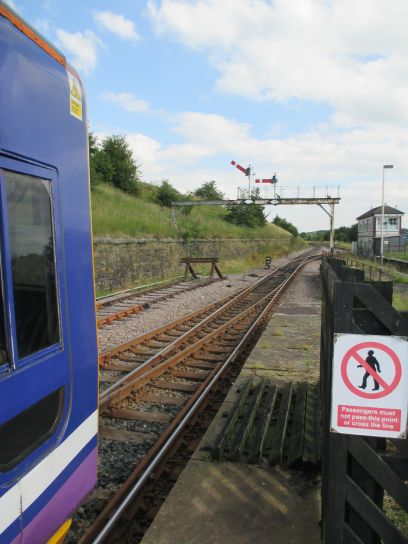 TRainspotting at Hellifield Station
