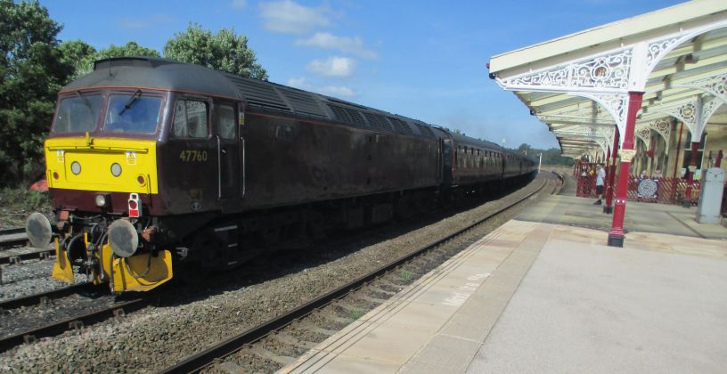 TRainspotting at Hellifield Station