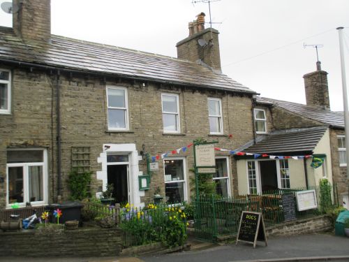 The Laburnum House Tea room in Hawes, home cooking and afternoon teas a speciality.Hawes Market Town Yorkshire Dales National Park North Yorkshire
