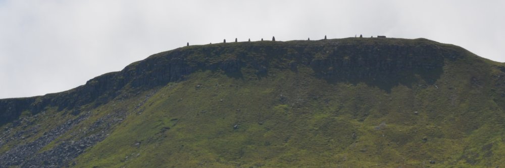 Aisgill walking on Mallerstang Common, Cumbria, England
