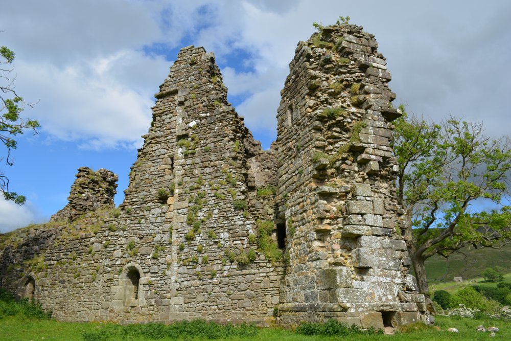 Pendragon Castle, Mallerstang Dale, Cumbria, England