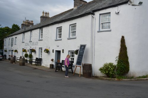 Kings Head Inn pub food and drink Ravenstonedale village, Cumbria, England
