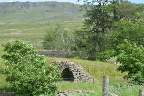  Climbing up Wild Boar Fell, walk from Mallerstang Dale, Cumbria, England
