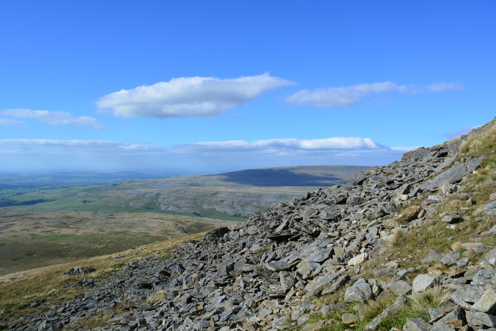 Climbing Ingleborough walk