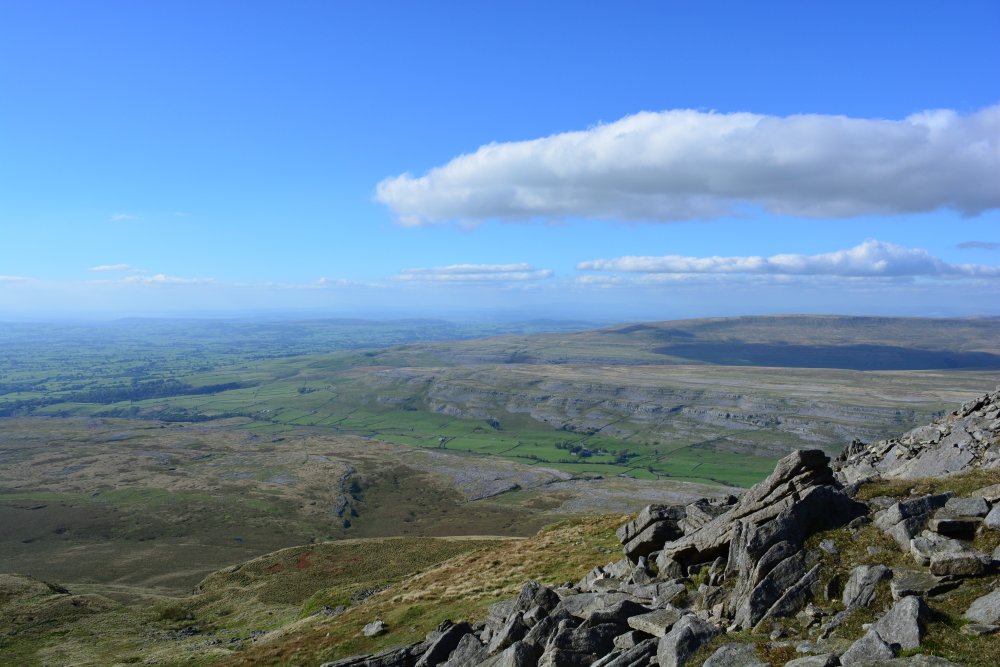 Climbing Ingleborough walk