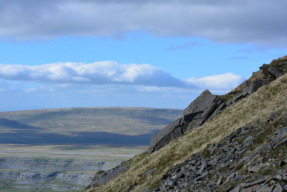 Climbing Ingleborough walk