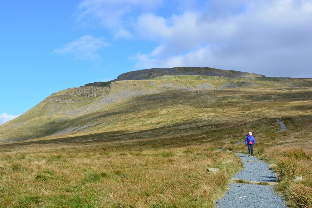 Climbing Ingleborough walk